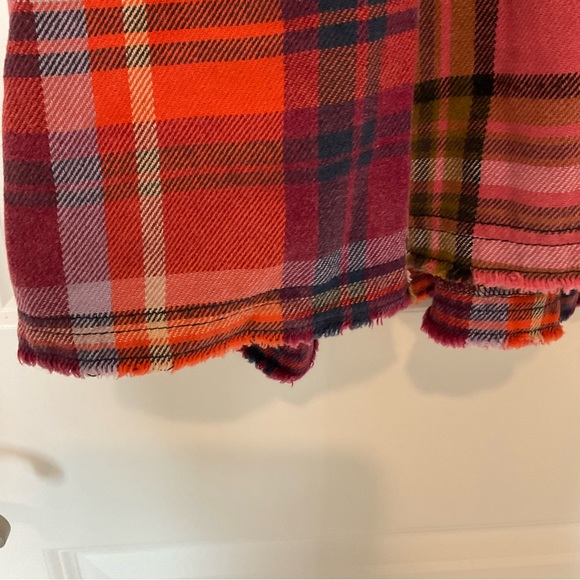 Free People We the Free Moon Bay mixed plaid top - Picture 13 of 13